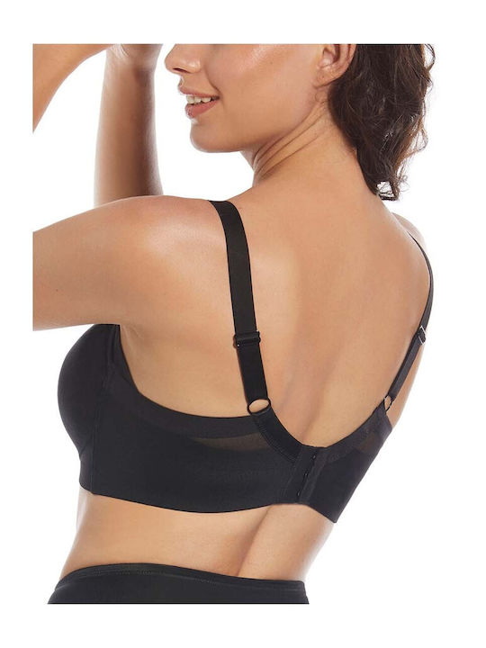 BRA FULL CUP WITHOUT BAND AND WITHOUT PADDING/FILLING SELENE BETTY - BLACK