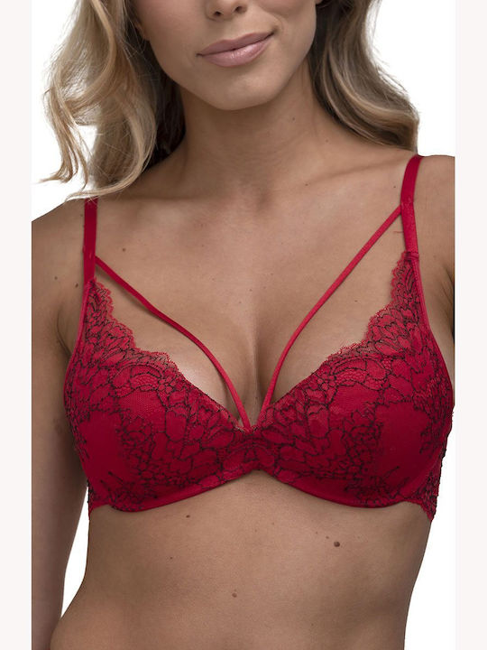 LANA NG-23 01 - Ladies bra - Red