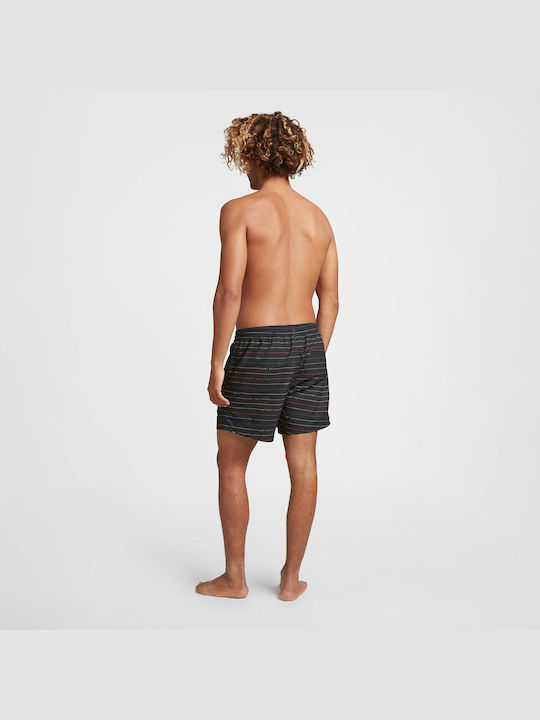 O'neill Men's Swimwear Bermuda Black with Patterns