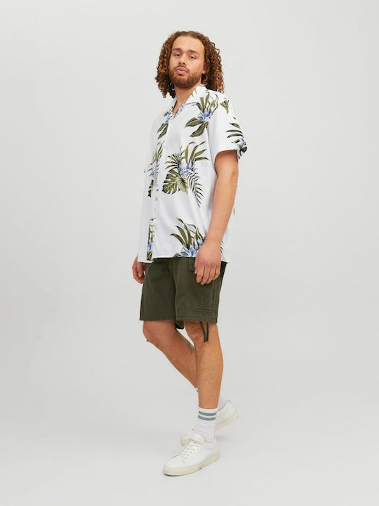 Herrenshorts Cargo Forest Night