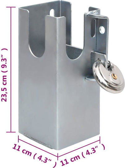 vidaXL Hook lock
