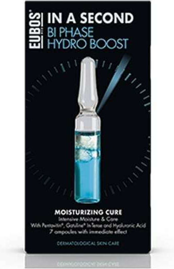 Eubos In a Second Hydro Boost Moisturizing & Anti-aging Serum Face with Hyaluronic Acid for Firming & Nourishment 7x14ml