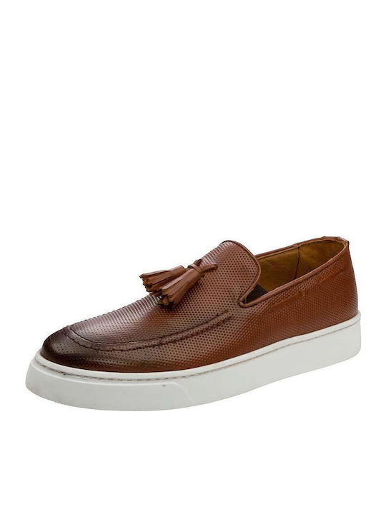 BY884 Mocasini barbati in Tabac maro Culori