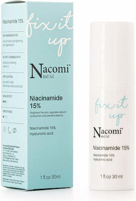 Nacomi Moisturizing Face Serum Fix It Up Niacinamide 15% Suitable for All Skin Types 30ml