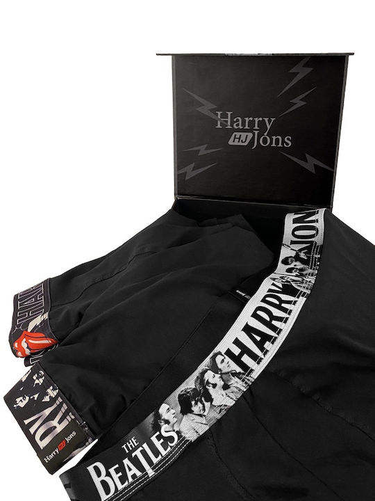 Rock Herren Boxershorts Schwarz 3Packung