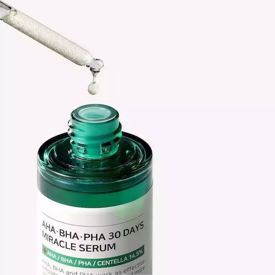 Some By Mi AHA BHA PHA 30 Days Serum Anti-îmbătrânire pentru Față cu Centella Asiatica & AHA 50ml