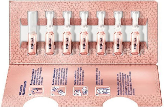 Nivea Cellular Hyaluron Filler + Elasticity Reshape Moisturizing & Anti-Aging Serum Booster For Face With Hyaluronic Acid For Lifting & Firming 7x1.2ml