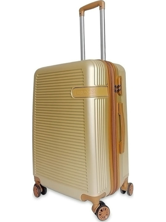 Hunter Medium Abs-pc Ithaki Champagne Suitcase Hunter Medium Abs-pc Ithaki Champagne Suitcase