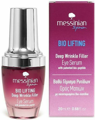 Messinian Spa Bio Lifting Deep Wrinkle Filler Eye Serum Serum Ματιών 20ml