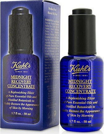 Kiehl's Midnight Recovery Concentrate Серум за Лице за Блясък в Различни Размери 50мл