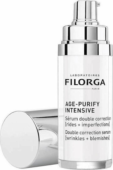 Filorga Age-Purify Intensive Moisturizing & Anti-aging Serum Face with Hyaluronic Acid for Detoxification & Radiance 30ml