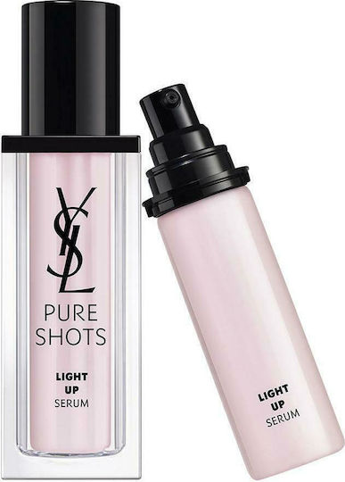 Ysl Pure Shots Хидратиращ и Противостареещ Серум Бустер за Лице за Блясък и Стягане на Кожата 30ml