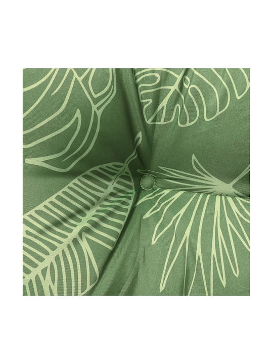 vidaXL Garden Chair Cushion Green 4 Pieces 40x40cm