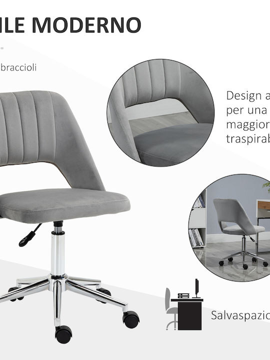 Office Chair Gray Vinsetto