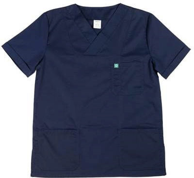 Alezi Unisex Σετ Ιατρικό Παντελόνι και Μπλούζα Navy Μπλε από Βαμβάκι και Πολυεστέρα