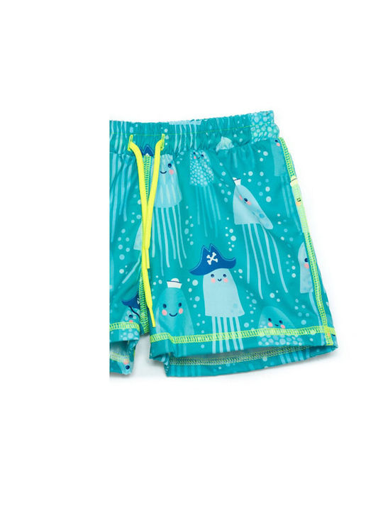 Tortue Kids Swimwear Swim Shorts Turquoise