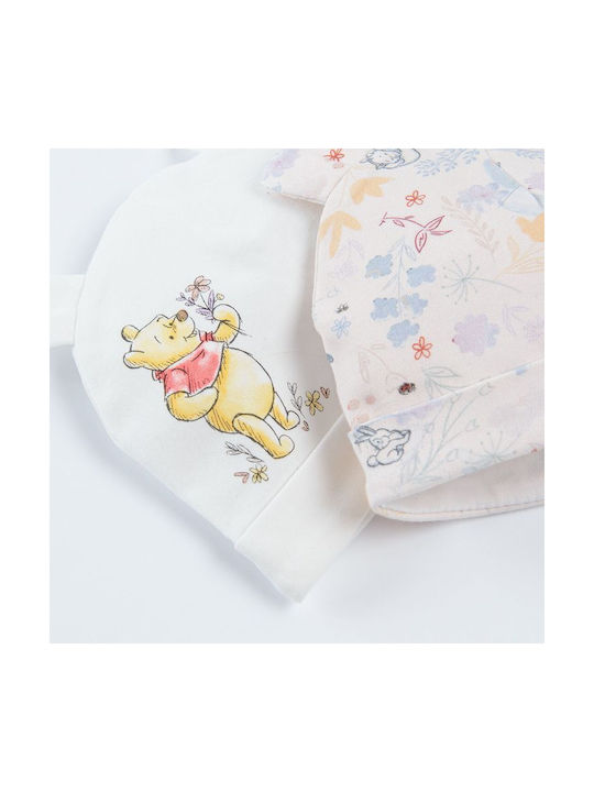 Winnie The Pooh Set Kids Fabric Multicolour Beanie