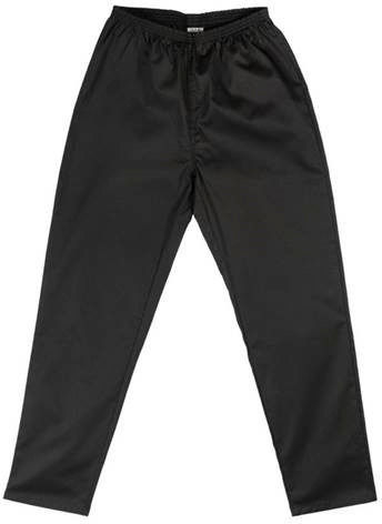 Alezi Classic Unisex Σετ Ιατρικό Παντελόνι και Μπλούζα Μαύρο από Βαμβάκι και Πολυεστέρα