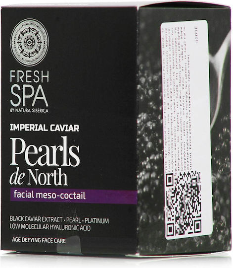 Natura Siberica Fresh Spa Imperial Pear de North Moisturizing & Anti-aging Serum Face with Caviar & Hyaluronic Acid for Detoxification & Radiance 30ml