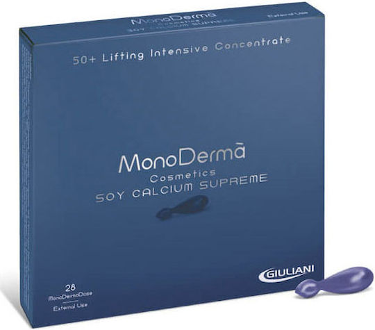 PharmaQ Monoderma Soy Calcium Supreme Moisturizing & Anti-aging Serum Face with Hyaluronic Acid for Detoxification & Firming