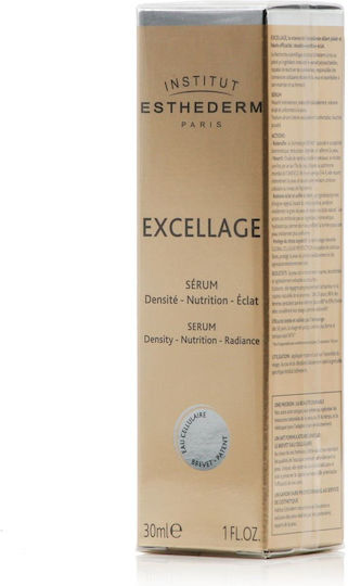 Institut Esthederm Excellage Moisturizing & Anti-aging Serum Face with Niacinamide & Peptides for Radiance & Firming 30ml