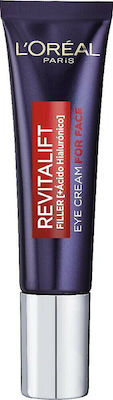 L'Oreal Paris Revitalift Filler Hidratantă & Anti-îmbătrânire Cremă Pentru Ochi cu Acid Hialuronic 30ml