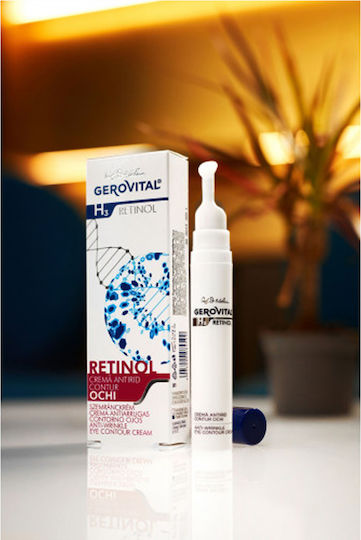 Gerovital H3 Retinol Eye Cream for Moisturizing Anti-Wrinkle and Firming 15ml