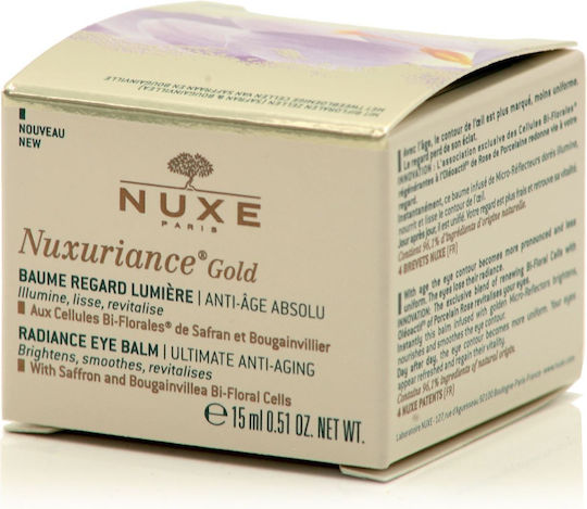 Nuxe Nuxuriance Gold Eye Balm for Moisturizing 15ml