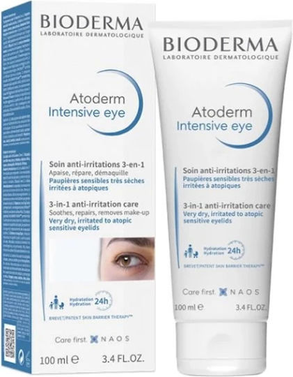Bioderma Atoderm Intensive Околоочен Крем за Хидратация 100ml