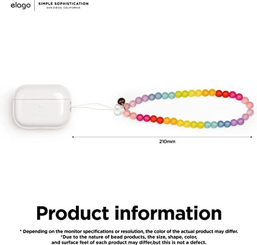 Elago Handgelenkriemen Mehrfarbig EBEADSTRAP-RAINBOW