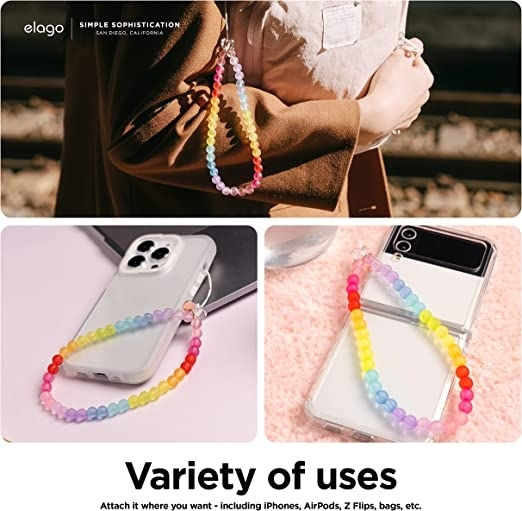 Elago Handgelenkriemen Mehrfarbig EBEADSTRAP-RAINBOW