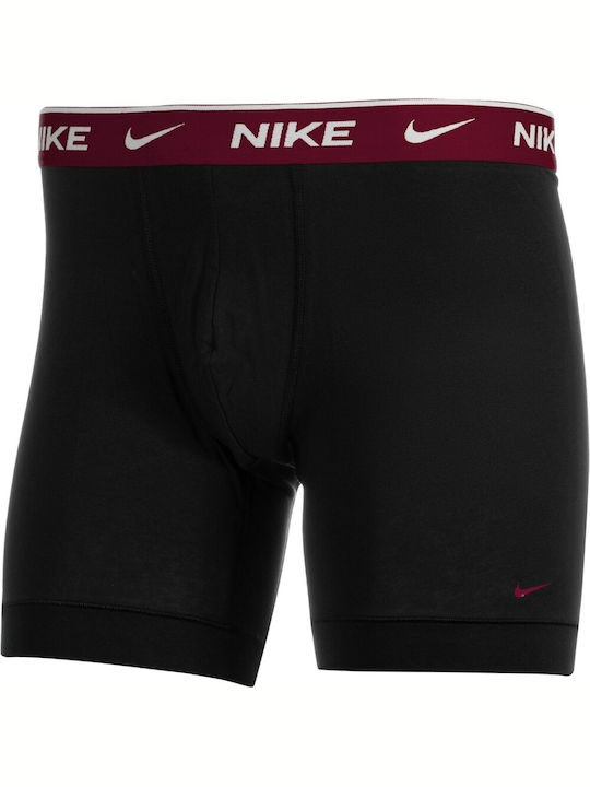 Nike Boxeri pentru bărbați Negre 3Pachet