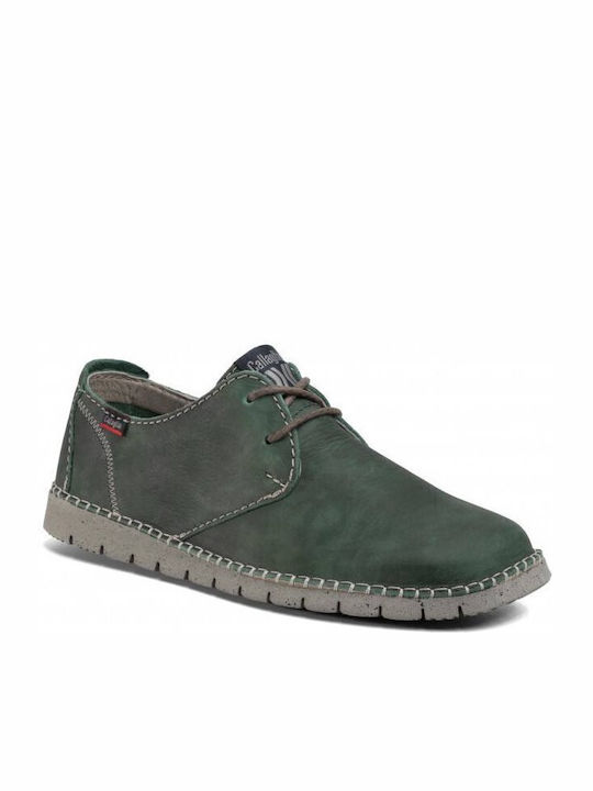 Callaghan Men's Leather Casual Shoes Green