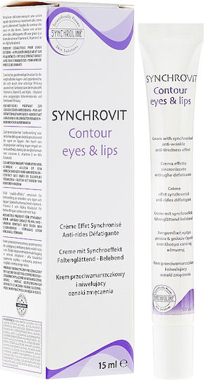 Synchroline Synchrovit Augenbefeuchter & Für Lippen Feuchtigkeitsspendend & Anti-Aging 15ml