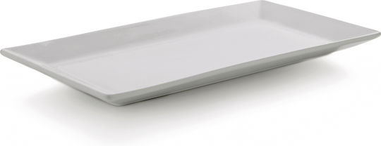 GTSA Doric Serving Platter Rectangular made of Porcelain White 28x14.5cm GTSA Doric Serving Platter Rectangular made of Porcelain White 28x14.5cm