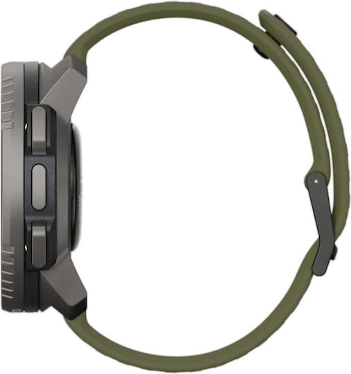 Suunto Vertical Titanium 49mm Αδιάβροχο Smartwatch με Παλμογράφο (Forest)