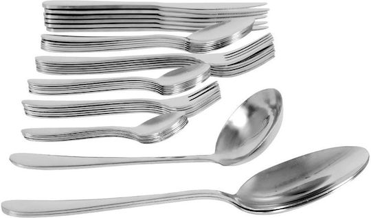 Excellent Houseware Besteckset Silber 39Stück