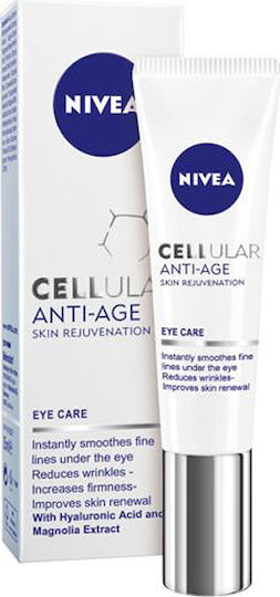 Nivea Cellular Anti-Age Κρέμα Ματιών & Χειλιών για Αντιγήρανση 15ml