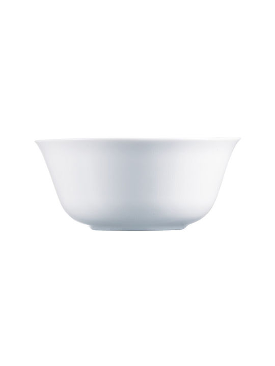 Luminarc Everyday Bol de Servire Rotund din Porțelan Alb cu Diametru 12buc