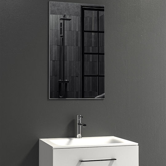 Karag Rechteckiger Badezimmerspiegel 60x80cm