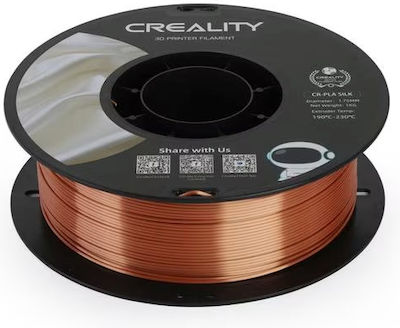 Creality3D CR PLA Filament pentru imprimante 3D 1.75mm Red Copper 1kg