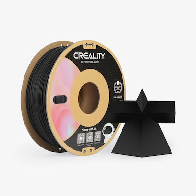 Creality3D CR PLA Filament pentru imprimante 3D 1.75mm Matte Black 1kg