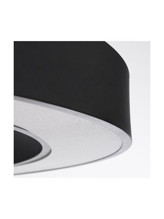 GloboStar Ra Pendant Light Black with Socket E27 127.5x127.5cm