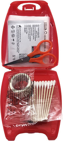 Syndesmos Matsuda Plastic First Aid Box with Equipment