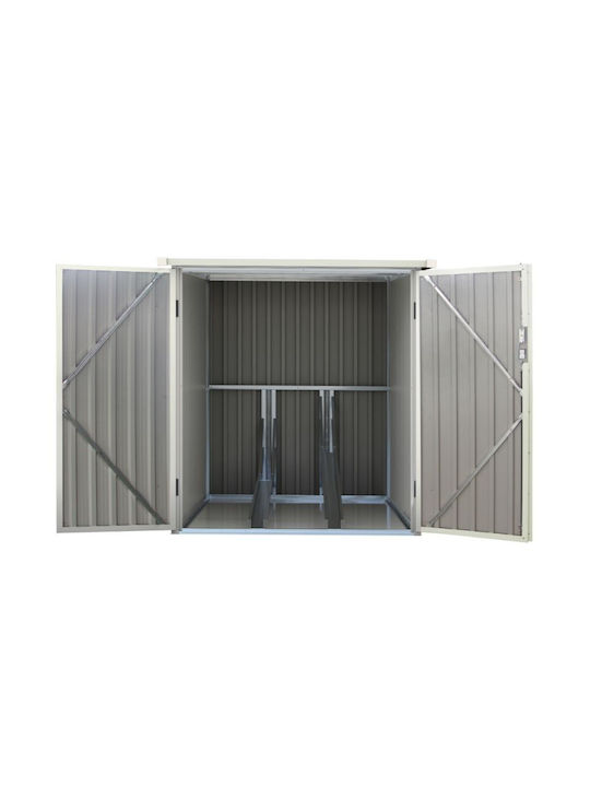 Metallic Garden Shed Galvanized Niki Ma M1.42xP1.98xH1.57m