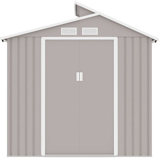 Metallische Gartenhaus Galvanisiert 2,2x1,29x2,14m