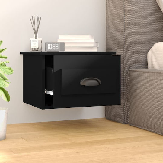 Nachttisch Schwarz 41.5x36x28cm