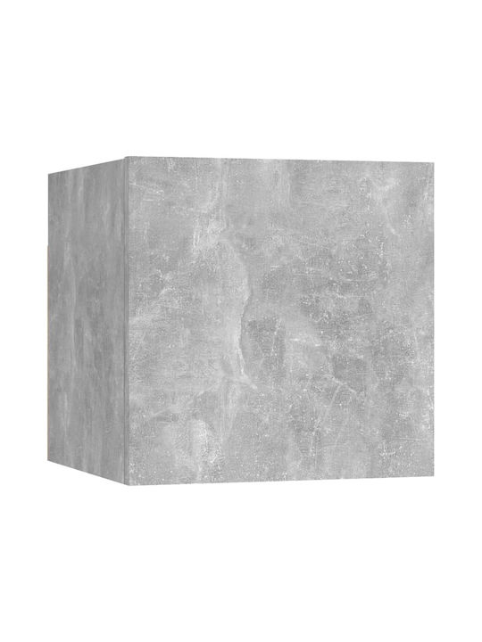 Living Room TV Unit Gray L100xW30cm