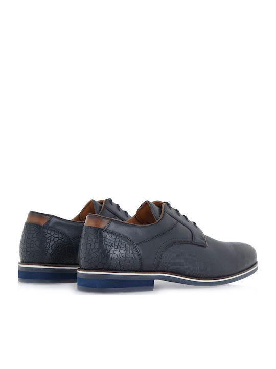 Men's Leather Dress Shoes Blue