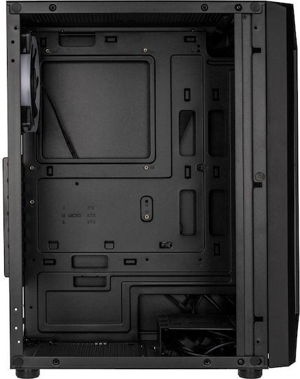 Kolink Inspire X3 ARGB Gaming Midi-Turm Computergehäuse Schwarz